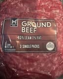 93% Lean 7% Fat Ground Beef