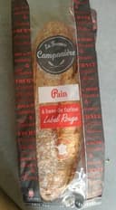 Pain à base de farine Label Rouge