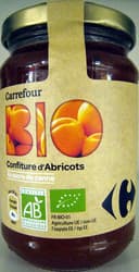 Confiture d'abricots Bio - Carrefour - 360 g