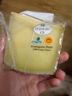 Comté 16 mois au lait cru