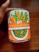Petits Pois et Carottes extra fins à l'étuvée