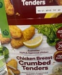 Chicken breast crumbed tenders