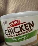 Chicken. Shreds of Chicken Breast with lite mayo