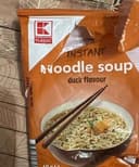 Noodle soup duck flavor