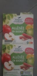 Compote pomme rhubarbe allégée en sucres