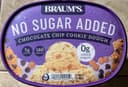No Suger Added Chocolate Chip Cookie Dough