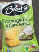 Chips fromage frais et fines herbes