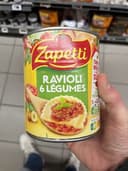 Ravioli 6 légumes