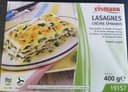 Lasagnes chèvre Epinards