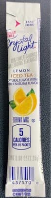 Crystal light iced tea