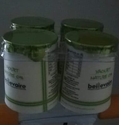 Yaourt nature 0 % Beillevaire