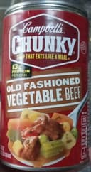 chunky old fashioned vegetable beef soup