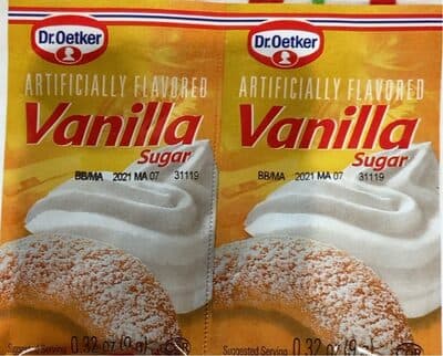 Vanilla sugar
