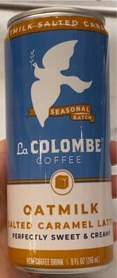 Oatmilk salted caramel latte