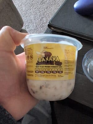 Banana Chocolate Chip Overnight Oats
