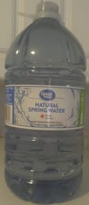 Eau de source naturelle
