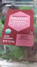 Organic Spring Mix