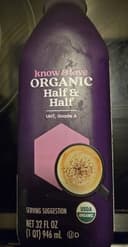 Organic Half & Half