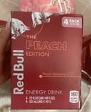 Peach energy drink