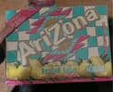 Arizona iced tea with lemon flavor