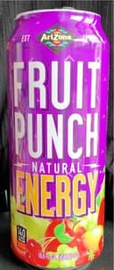 Fruit punch natural energy