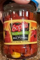 Fire roasted red peppers