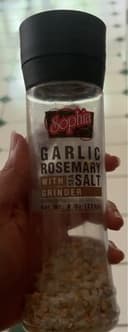 Garlic rosemary with sea salt
