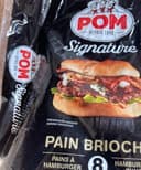 Pain brioché hamburger