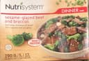 Nutrisystem sesame glazed beef and broccoli