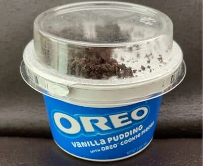 Oreo vanilla pudding