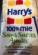 100% mie sans sucres ajoutés