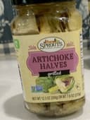 Artichoke Halves Grilled