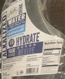 Alkalized Water