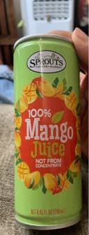 100% mango juice