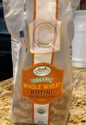 Organic Whole Wheat Rotini