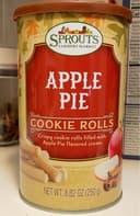 Apple pie cookie rolls