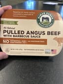 Pulled Angus Beef W Barbecue Sauce