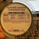 Almond Cashew Cranberry Mix