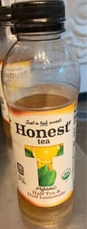 Organic fair trade half tea half lemonade gluten free