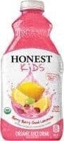 Organic berry good lemonade kids drink