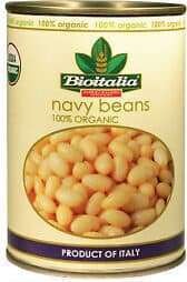 100% Organic Navy Beans