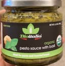 Pesto sauce with basil