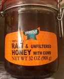 100% Raw unfiltered honey with comb