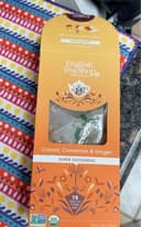 Organic Cocoa Cinnamon & Ginger Loose Leaf Pyramid Tea Bags