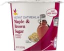 Ahold instant oatmeal maple & brown sugar
