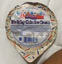Birthday cake ice cream