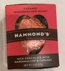 Caramel marshmallow heart