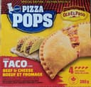 Taco Beef & Cheese Pizza Pops