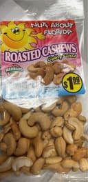 Roasted Cashews, Lightly Salted