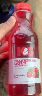 Cranberry Apple Juice Cocktail